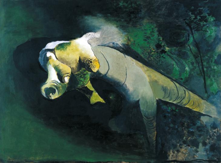 Green Tree Form: Interior of Woods 1940 by Graham Sutherland OM 1903-1980