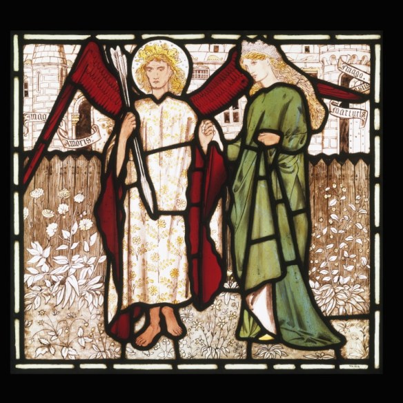 Burne Jones, stained glass, V&A