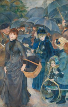 Umbrellas, London, Renoir