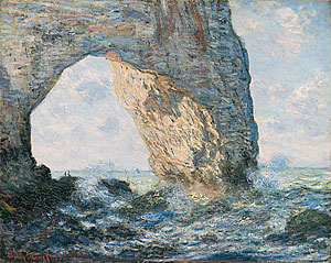 Dieppe, Etretat, Monet, cliffs, arches, new york