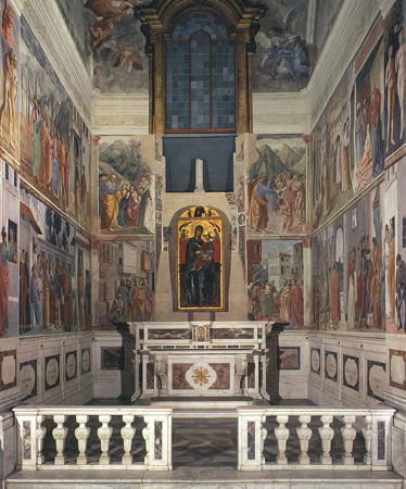 Florence, fresco, Carmine 