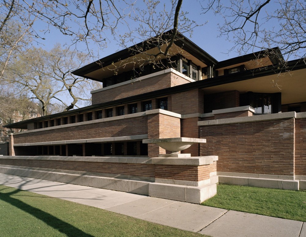 Chicago February prairie Frank Lloyd Wright