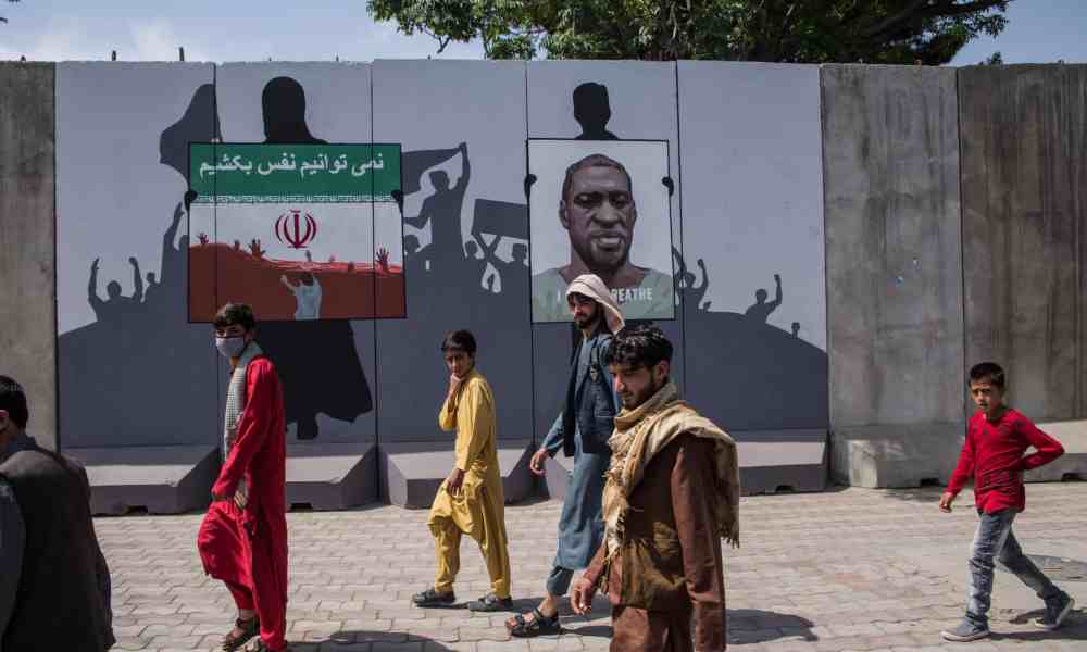 Afghanistan, warlords, Artlords, murals blast walls