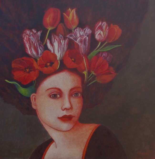 Ruby, Fosse Gallery, Nicola Slattery, Sharon Wheaton, stow on the Wold