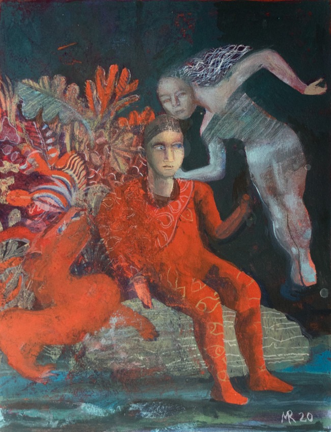 Mick Rooney, Ruby, Sharon Wheaton, stow on the wold, summer exhibition