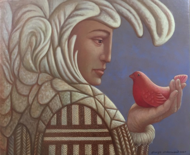 Ruby, Fosse Gallery, George Underwood, Sharon Wheaton, stow on the wold, summer exhibition