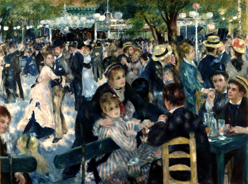 Renoir, moulin de la Galette, Paris, Impressionism, Musee D’Orsay, Covid 19