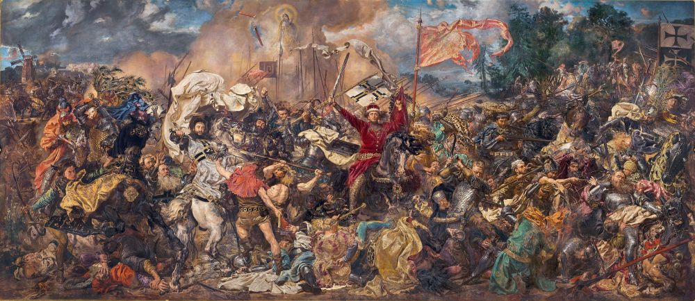Jan Matejko, The Battle of Grunwald, oli painting, Warsaw, national Gallery London
