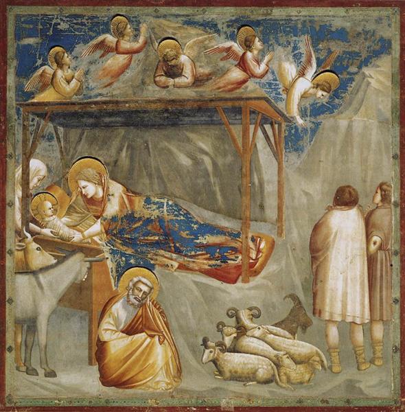 Giotto di Bondone, The Birth of Jesus