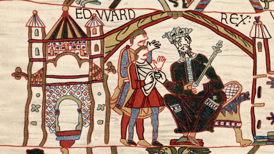Edward the confessor, Bayeux tapestry, battle of Hastings, William the conqueror 
