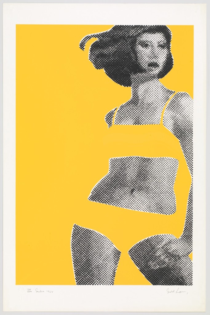 Gerald Laing, Sandra from Baby Baby Wild Things, 1968, screenprint, Pallant House Gallery.