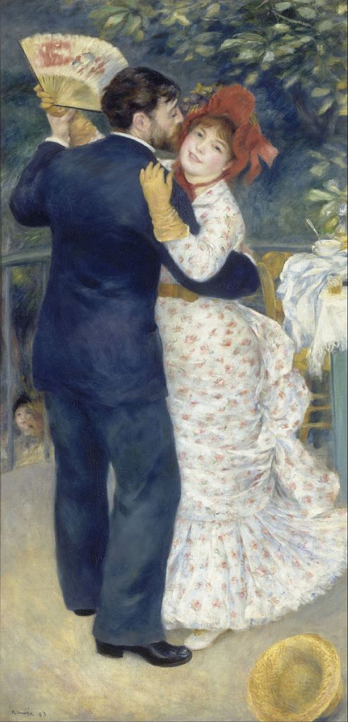 Renoir, dance in the country, musee D’Orsay 