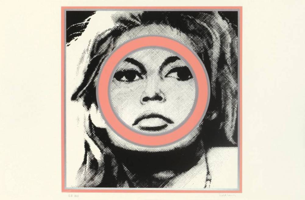 Gerald Laing, Brigitte Bardot , Baby Baby Wild Things, Screenprint, 1968, Pallant House Gallerty