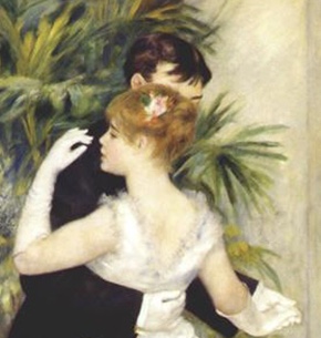 Renoir, Dance in the City detail