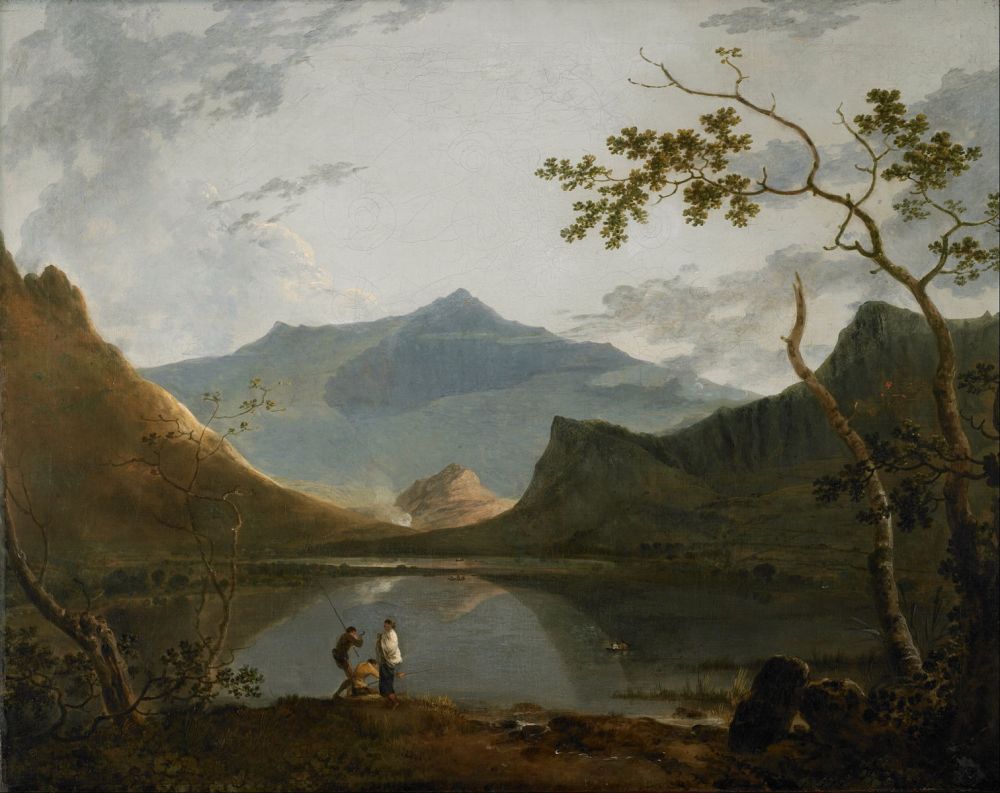 Richard Wilson, Snowdon from Llyn Nantile, 1766, oil on canvas, 101cm x 127cm, Walker Art Gallery, Liverpool.