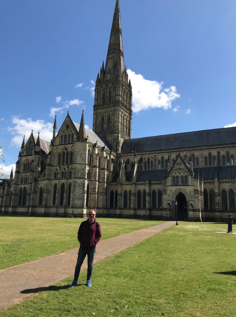 Salisbury Cathedral in the Spring Sunshine, May 2021