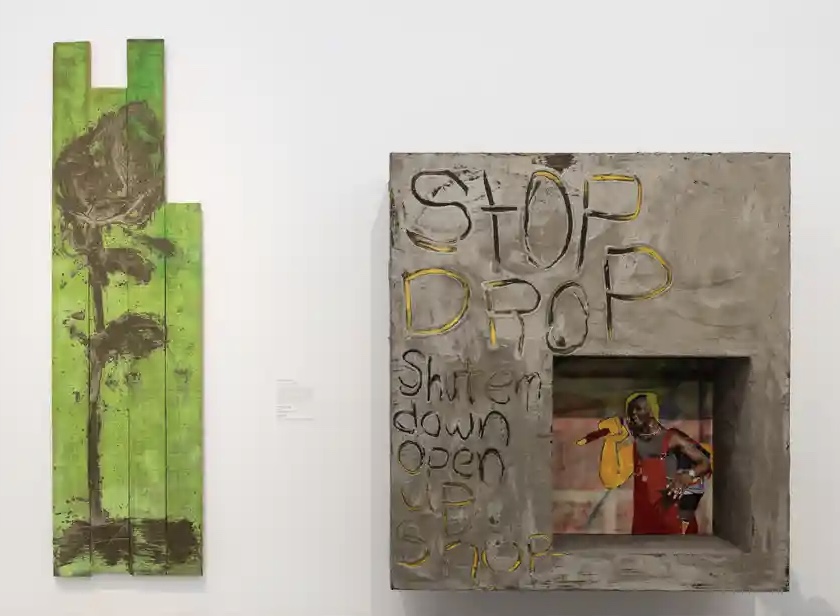 Alvaro Barrington exhibiting at Mixing it Up: Painting Today, 9th Sept - 12th Dec 2021, Hayward Gallery, London