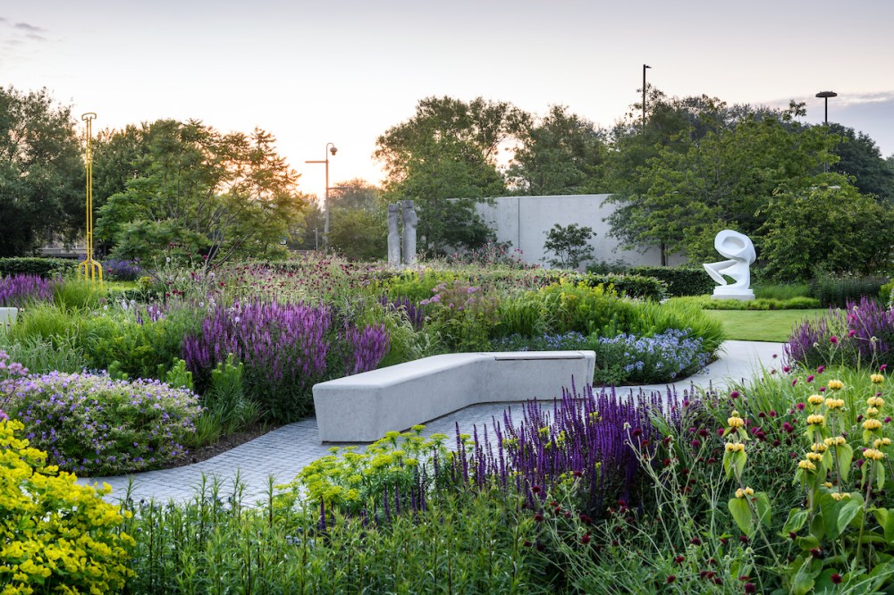 The Hepworth Wakefield Garden, 2021, designer Tom Stuart-Smith.
