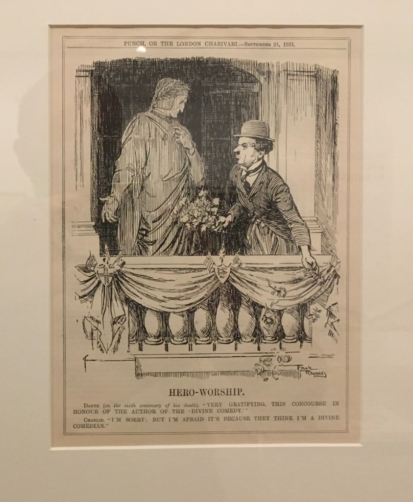 Frank Reynolds, Hero Worship, illustration from Punch, 1921, Private Collection. Dante, Oxford, Ashmolean