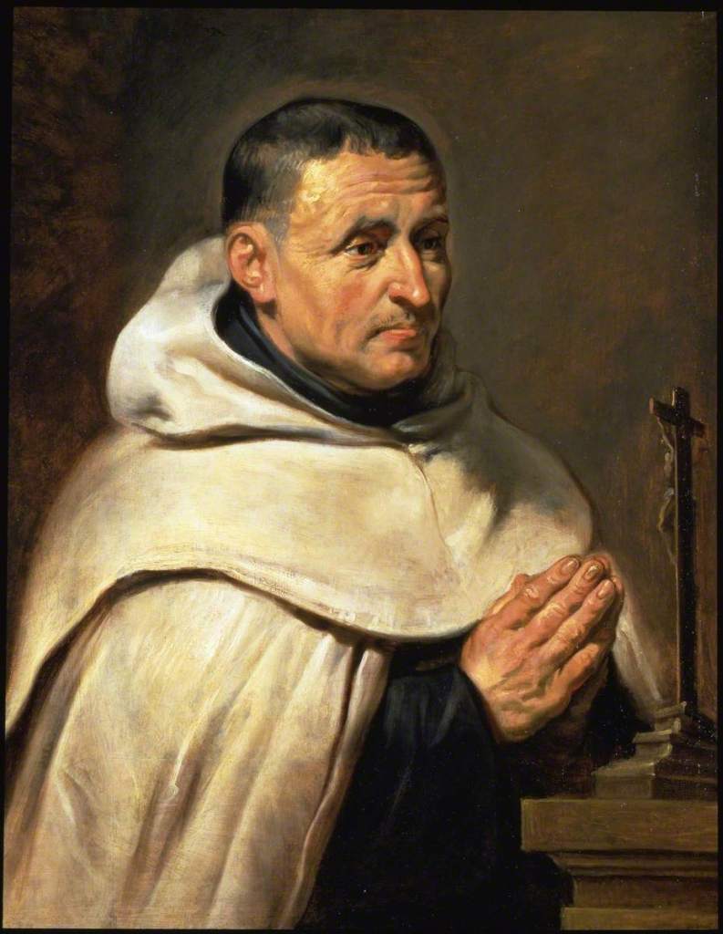 Rubens, Peter Paul; Portrait of a Carmelite Prior; c1616, oil on panel, 80cm x 64cm, The Barber Institute of Fine Arts.