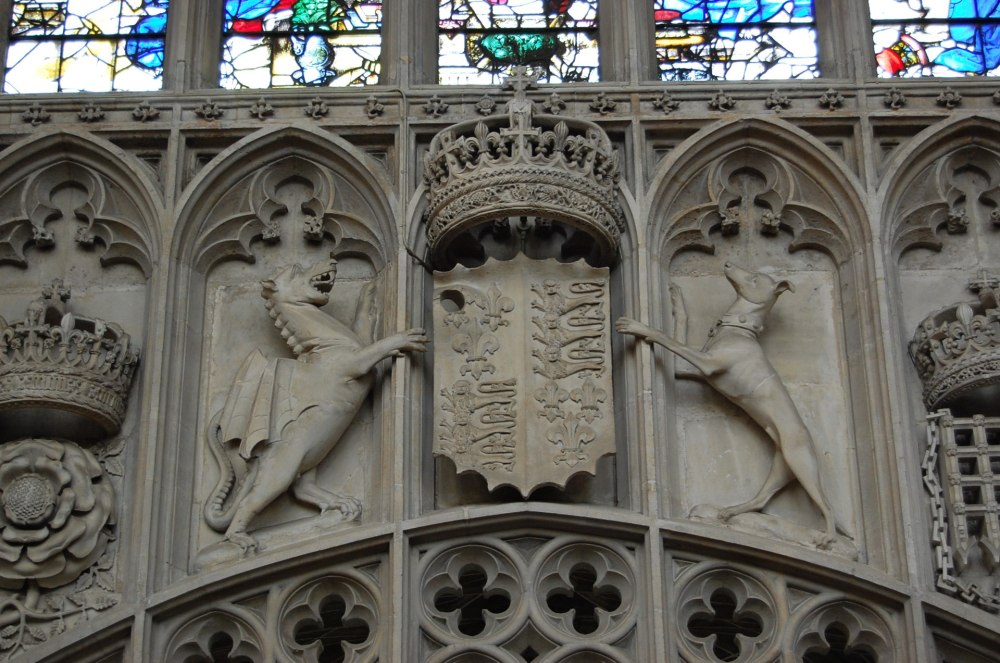 The Arms of King Henry VII, King’s College, Cambridge.