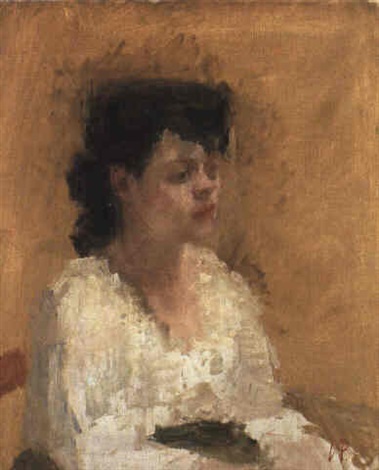 Victor Pasmore, Portrait of Thelma Hulbert, 1939, oil on canvas, 61cm x 51cm, Private Collection.