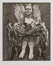 Donna Huanca, Cueva de Copal, 2022, mixed media, white sand, audible sound and fragrance, Arnolfini, Bristol.