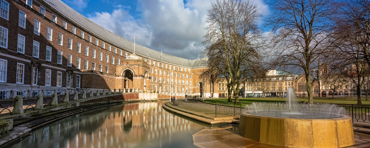 The City Hall, Bristol, 1938 - 1956.