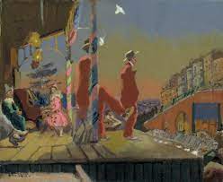 Walter Sickert, Brighton Pierrots, 1915, Oil on canvas, 90cm x 103cm, Tate Gallery.