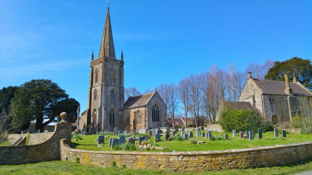 St Andrew’s Parish Church, Trent, Dorset, C14 - C 19.