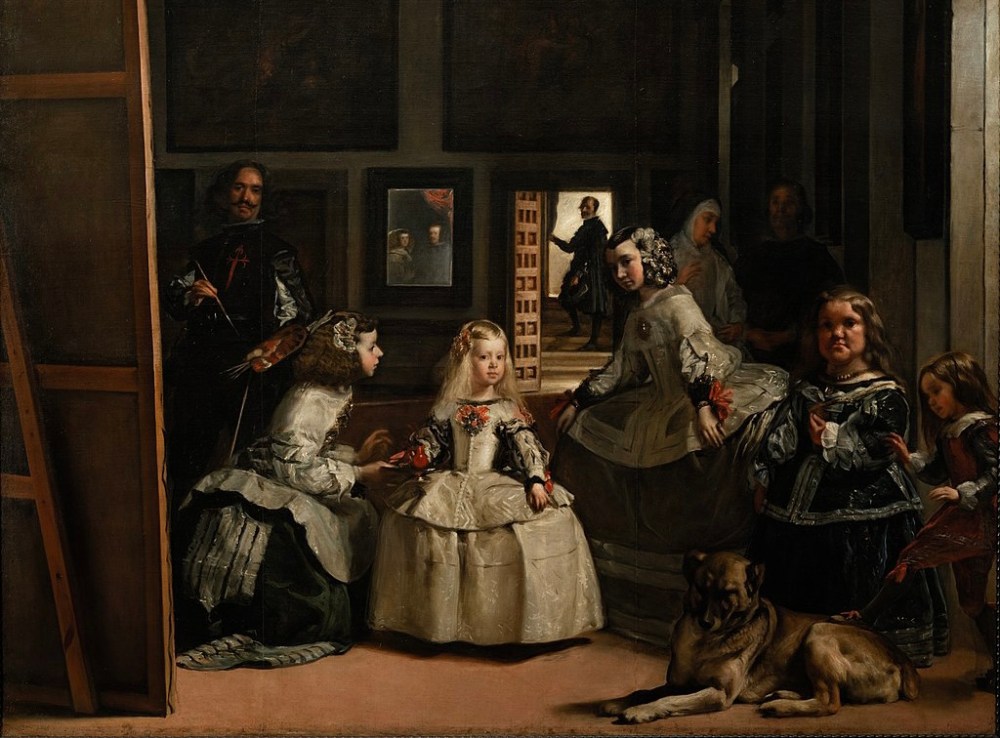 Diego Velázquez, Las Meninas, 1656, oil on canvas, 318 cm x 276 cm, Museo del Prado, Madrid.