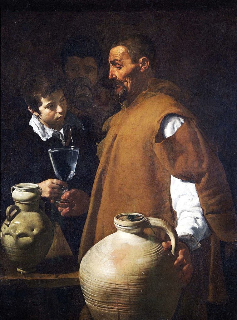Diego Velázquez, The Water Seller of Seville, 1622, oil on canvas, 105 cm x 80 cm, Apsley House, London.