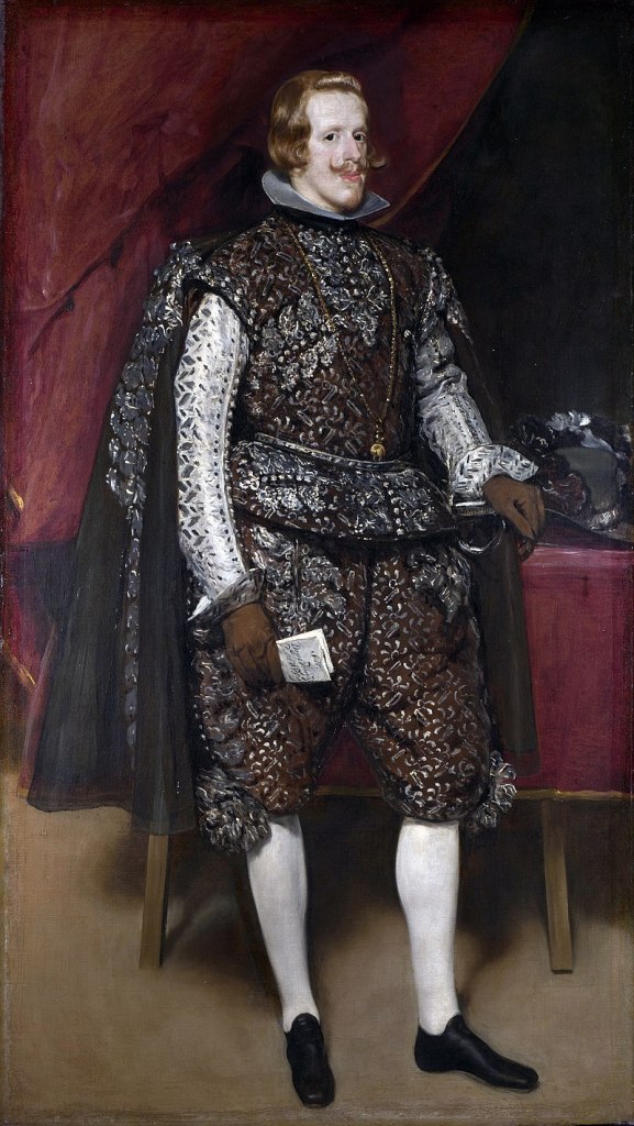 Diego Velázquez, Phillip IV in Brown and Silver, 1635, oil on canvas, 119 cm x 135 cm, National Gallery, London.