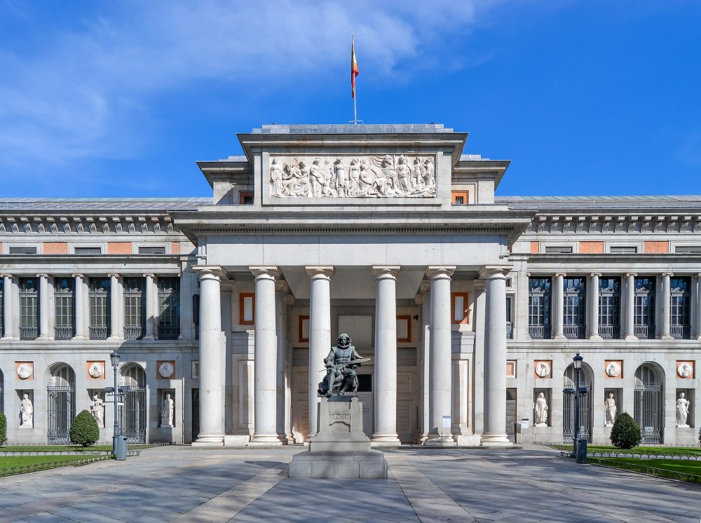 The Museo del Prado, architect; Juan de Villanueva, 1785. Housed the Spanish Royal Family art collection 1819.