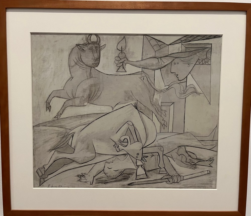 Pablo Picasso, Sketch for Guernica, 1937, Museo Nacional Centro del Arte Reina Sofia, Madrid.