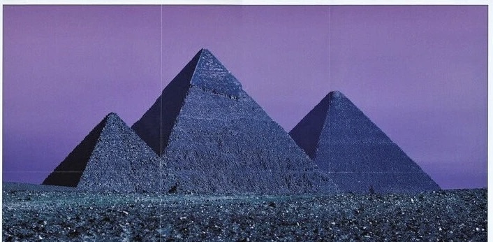 Dark Side of the Moon, album cover designed by Hipgnosis, 1973. Poster image (detail)