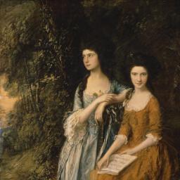 Thomas Gainsborough, The Linley Sisters, 1772, oil on canvas, 153cm x 199cm, Dulwich Picture Gallery