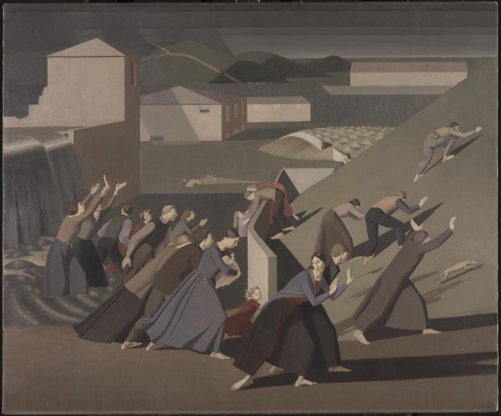 Winifred Knights, The Deluge, 1920, oil on canvas, 153cm x 183cm, The Tate Collection, London.