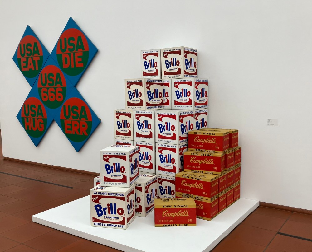 Andy Warhol, Campbell’s Boxes, 1964, museum Ludwig, Cologne.