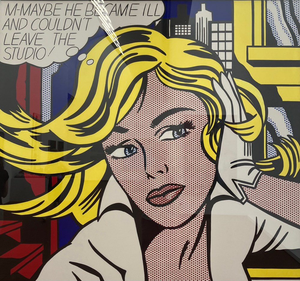Roy Lichtenstein, M-Maybe (A Girl’s Picture), 1965, Museum Ludwig, Cologne.