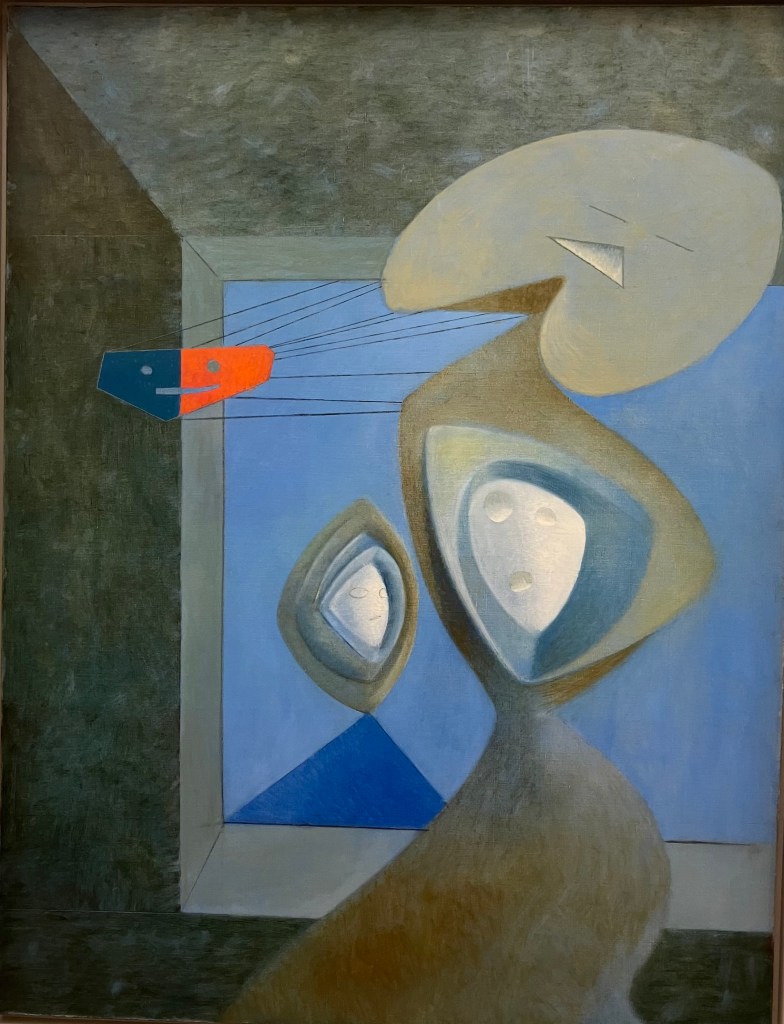 Max Ernst, Printemps à Paris, 1970, Museum Ludwig, Cologne.