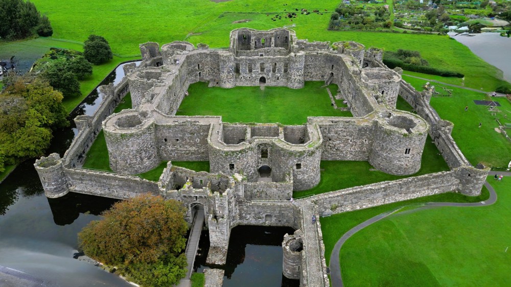 Beaumaris Castle, 1295-1306, Anglesey, Wales.