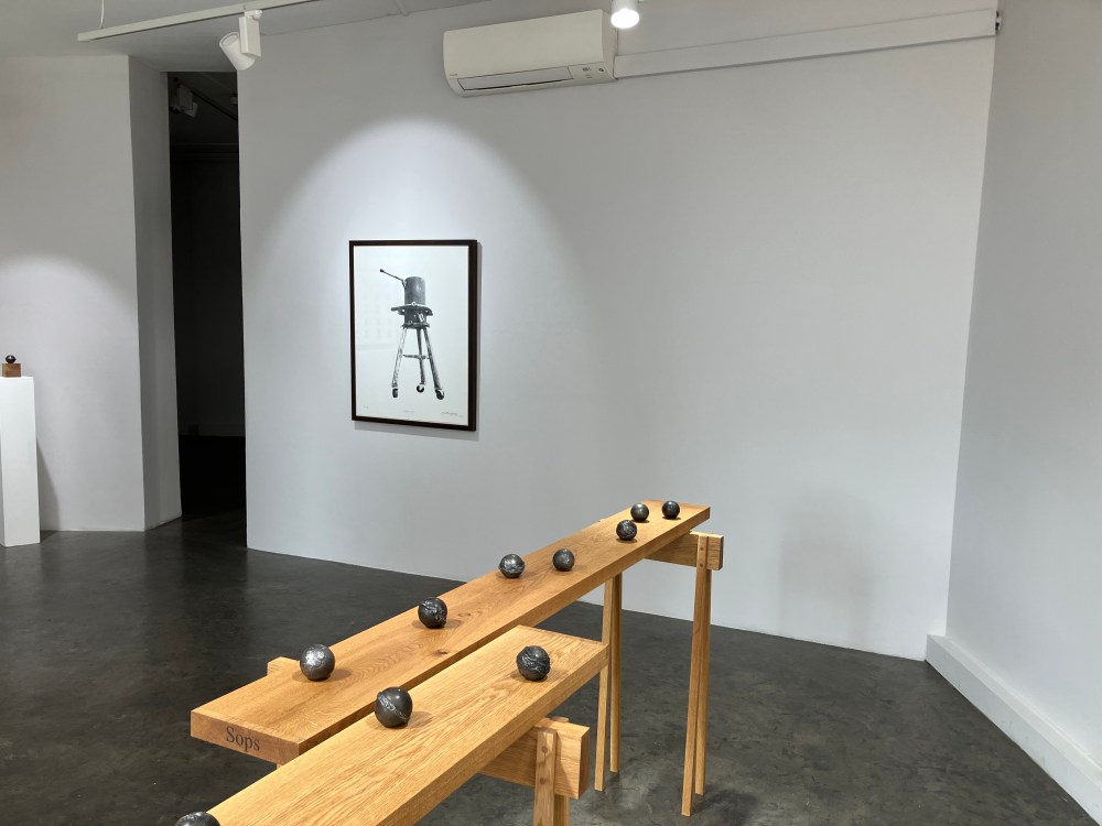 James L. Hayes, cast iron bowls, GOMA, Waterford, 2025