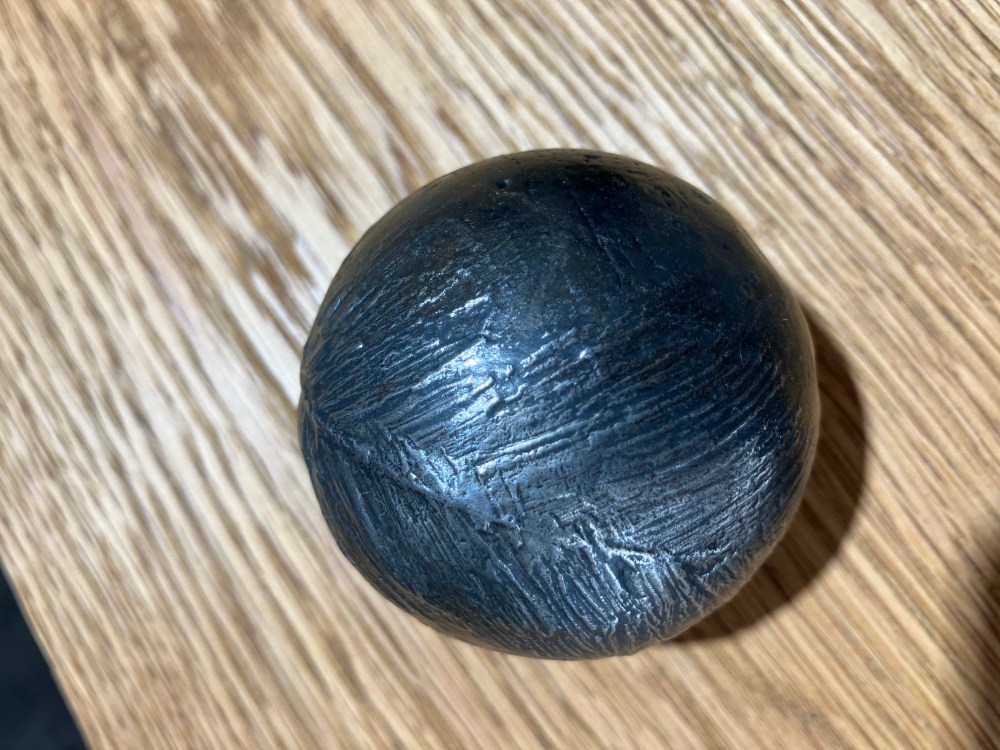 James L. Hayes, The Score, cast iron bowls with fauna surface, GOMA, Waterford, 2025