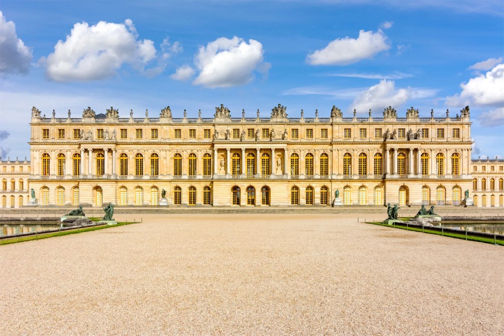 The West Facade, 1670s, The Palace of Versailles, Paris.