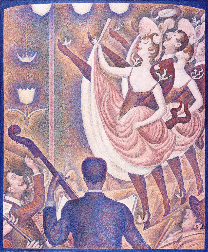 Georges Seurat, Chahut, 1889-90, oil on canvas, 170cm x 141cm, Kröller-Müller Museum, Otterlo.