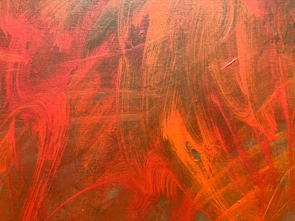Mübin Orhon, Untitled (detail), 1961, oil on canvas, 130cm x 97cm, Istanbul Museum of Modern Art.