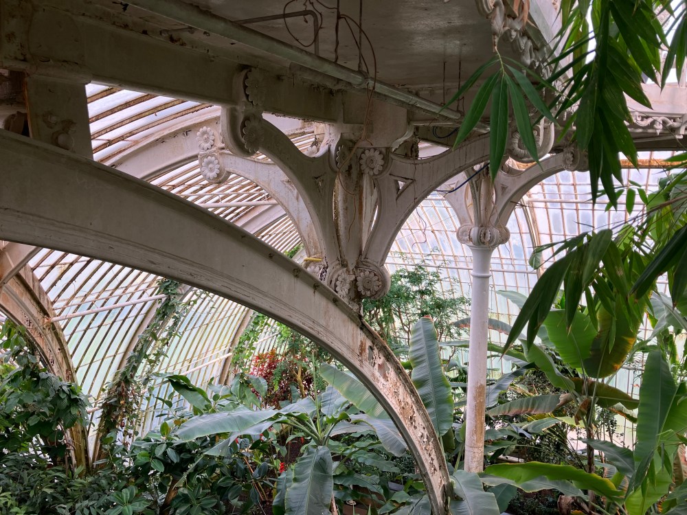 The Palm House, Kew Gardens, (detail)
