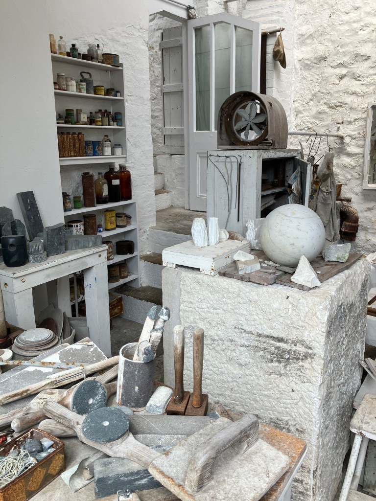 Barbara Hepworth Museum (Trewyn Studio), c1975, St Ives, Cornwall.