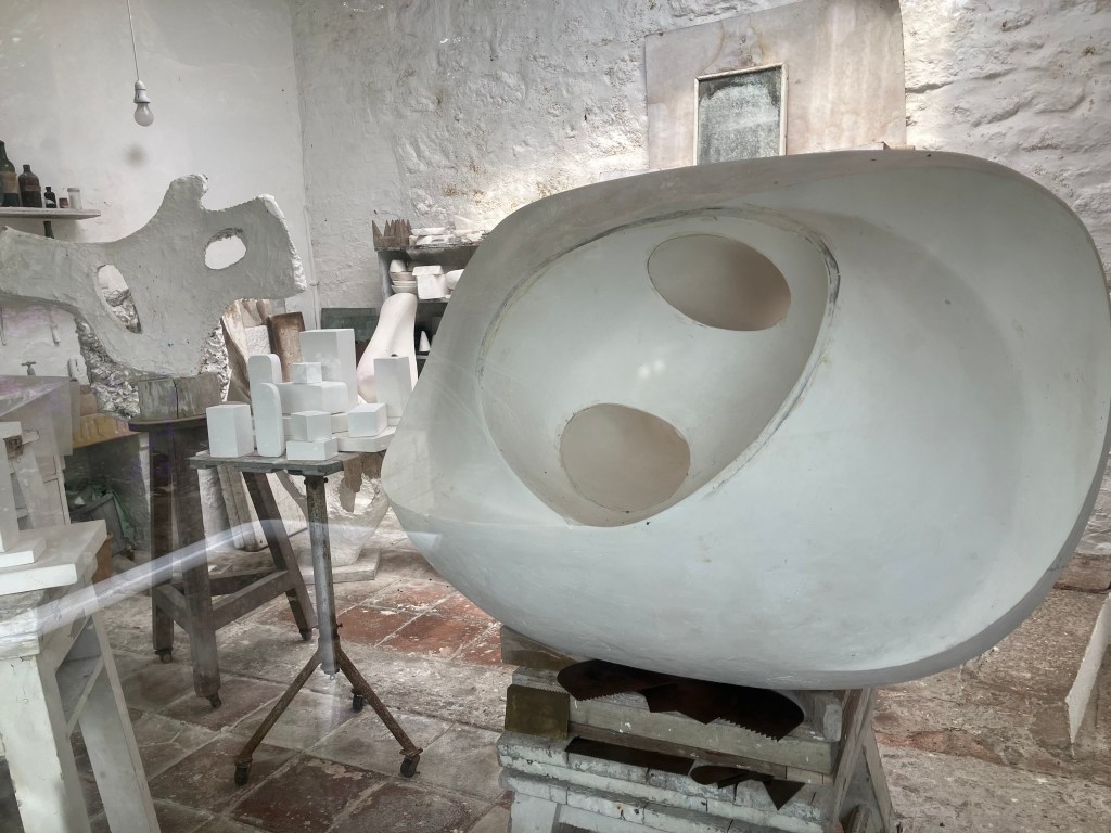 Barbara Hepworth Museum (Trewyn Studio), c1975, St Ives, Cornwall.